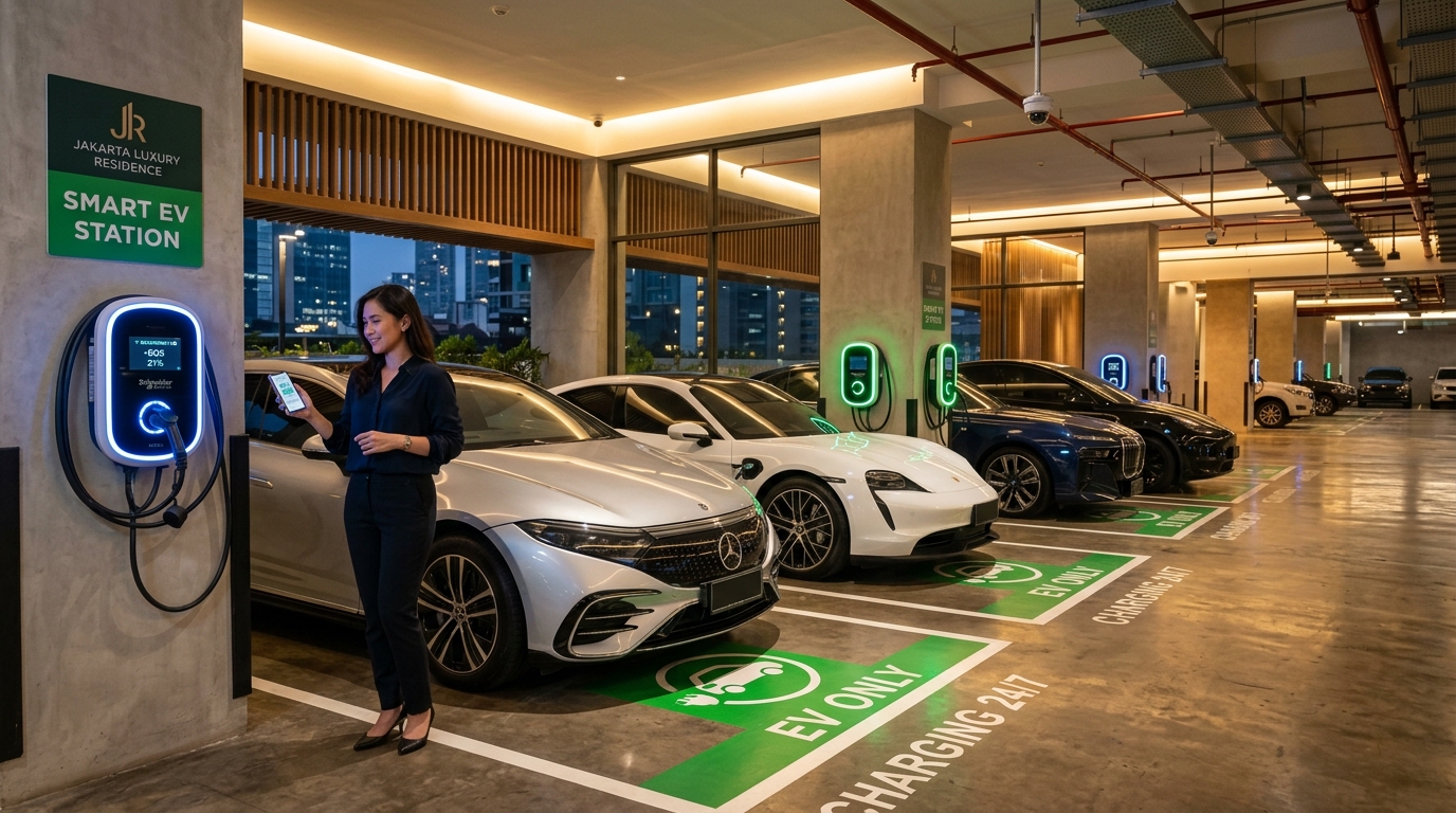 Residential Apartment Smart EV Charging